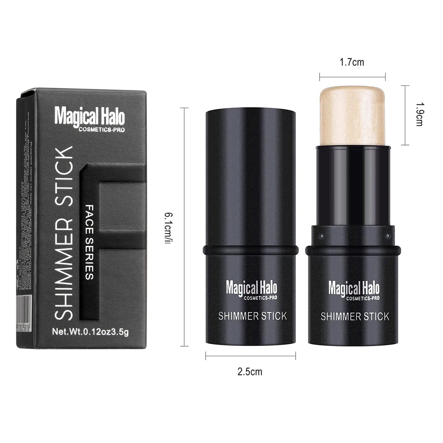 2 Colors Highlight For Face Cosmetic Face Brighten Highlighter Stick Face Contour Bronzer Shimmer Illuminator Stick Makeup Tools