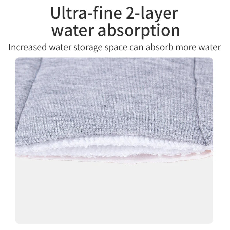 AIO Leak-Proof & Waterproof Washable Incontinence Sanitary Pads Women's Period pads Urine Proof Underwear Pads 2PCS