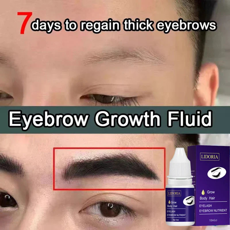 Eyebrow Growth Serum Nourishing Follicles Lashes Enhancer Thick Eyelash Nutrition Liquid Extension Intensive Lengthening 2024