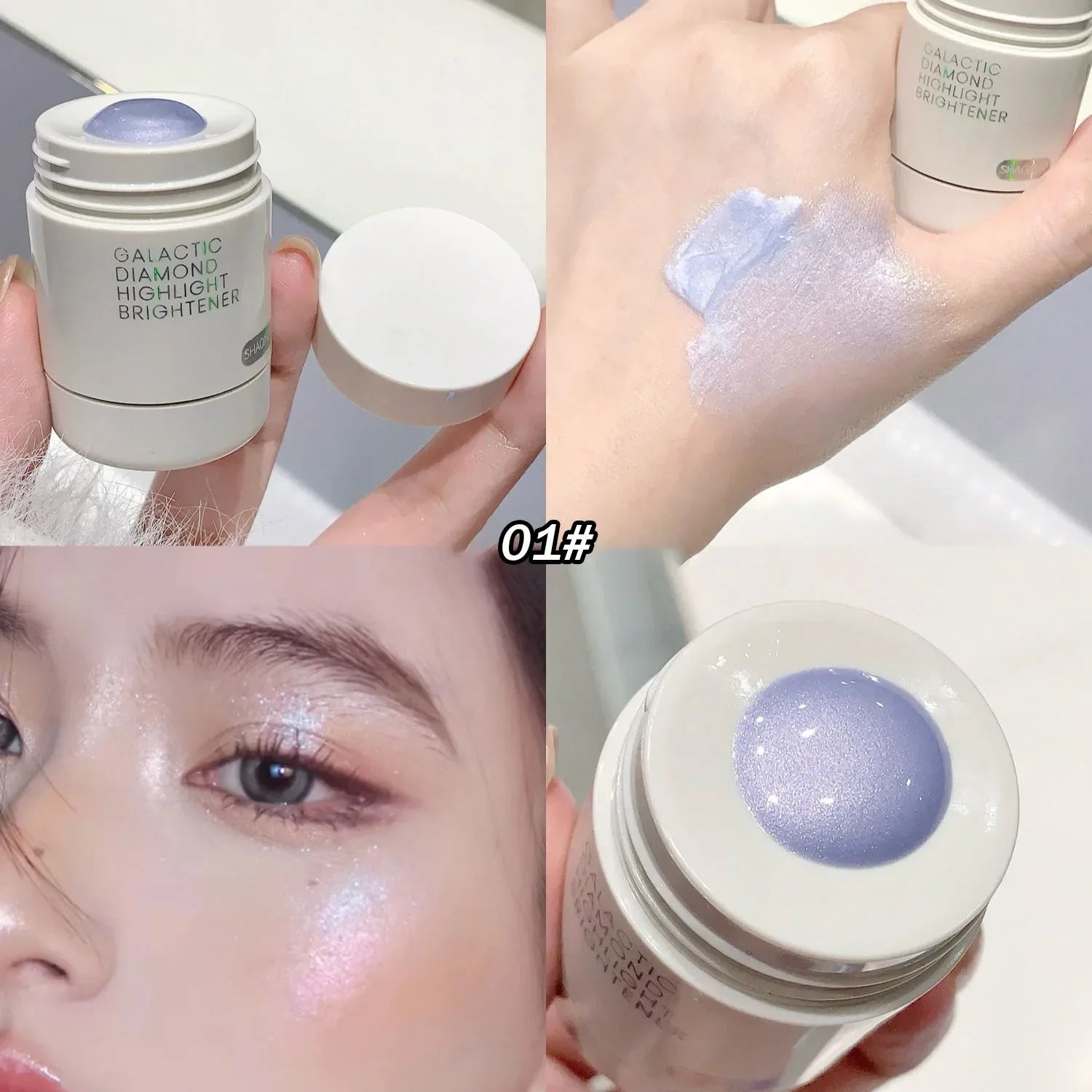 Liquid Highlighter Natural Shimmer Contour Bronzer Moisturizing Water Light Brightening Highlight Face Body Clavicle Highlight
