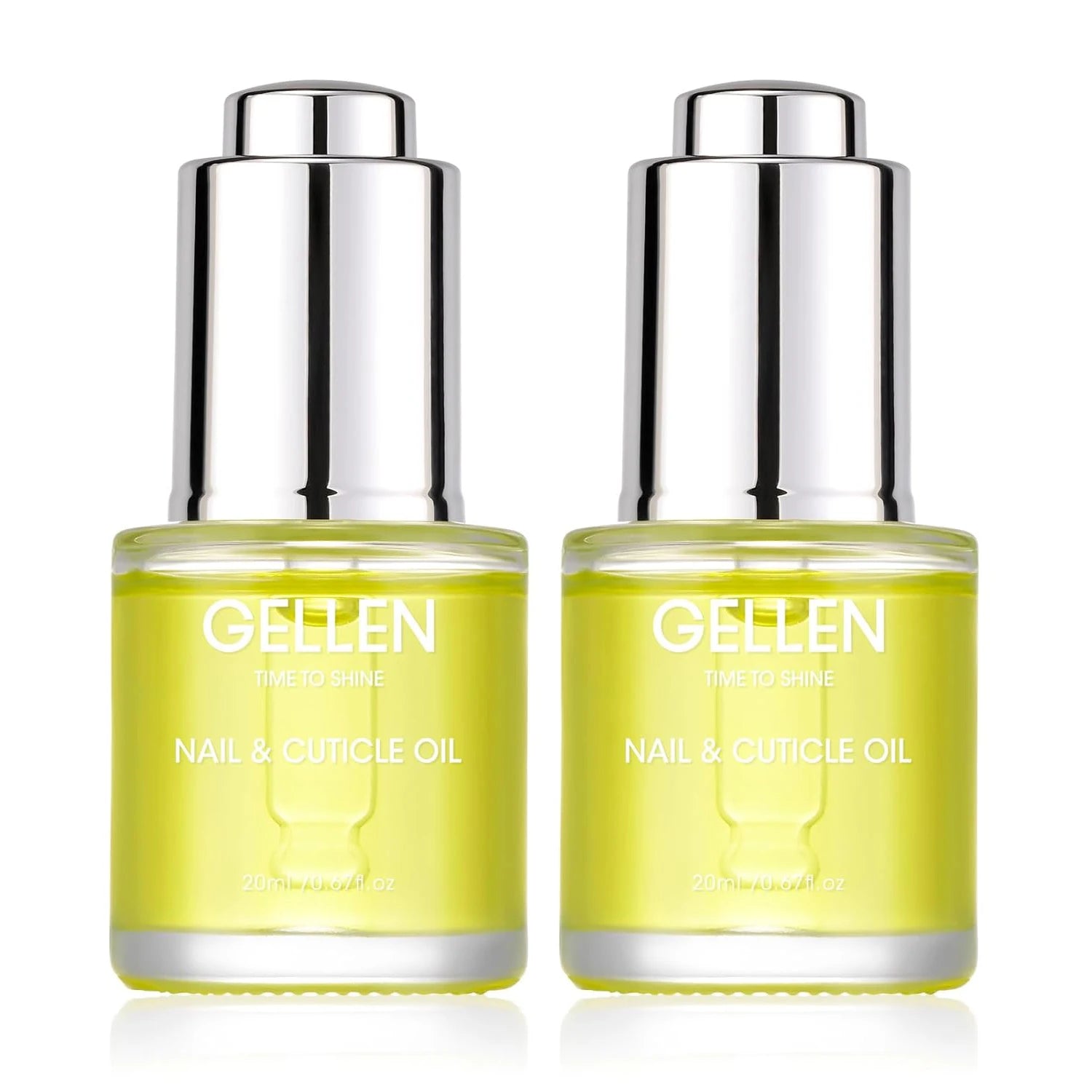 GELLEN 8 in 1 Nail Strengthener Hardener Serum 15ml Repair Weak Brittle Nails Fast Air Dry Cherry Blossom Scent Women Manicure