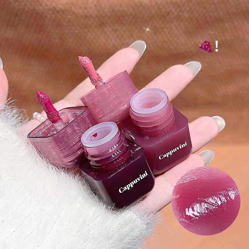 1/2Pcs Mini Sweet Monochrome Liquid Blusher Moisturizing Mirror Blush Liquid Brightening Natural Rouge Korean Cosmetic Makeup