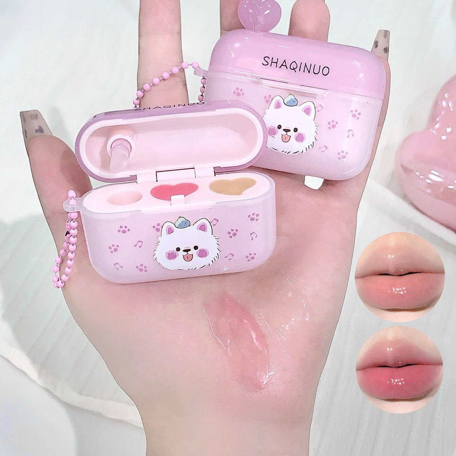Moisturizing Lip Balm Hydrating Lip Mask Clear Plumping Korean Lips Care Makeup Transparent Jelly Crystal Mirror Solid Lip Gloss