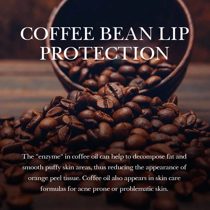 SADOER Coffee Lip Mask Moisturizing Plump Lips Skin Care Hydrating Nourishing Anti-wrinkles Lip Patches Lips Plumper