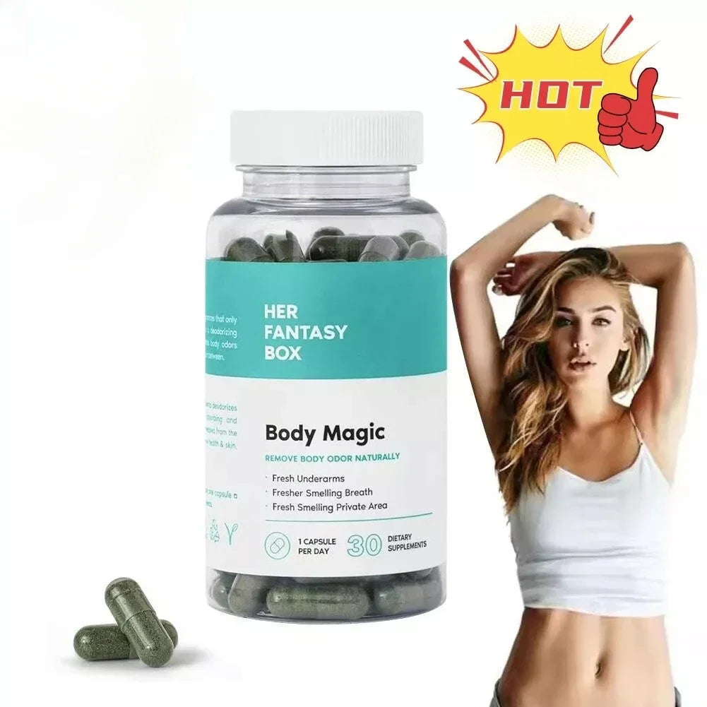 Chlorophyll - 30 Veggie Capsules for Detoxification, Digestion, Gut Health, Skin Support & Oily Skin - Natural Energy Booster