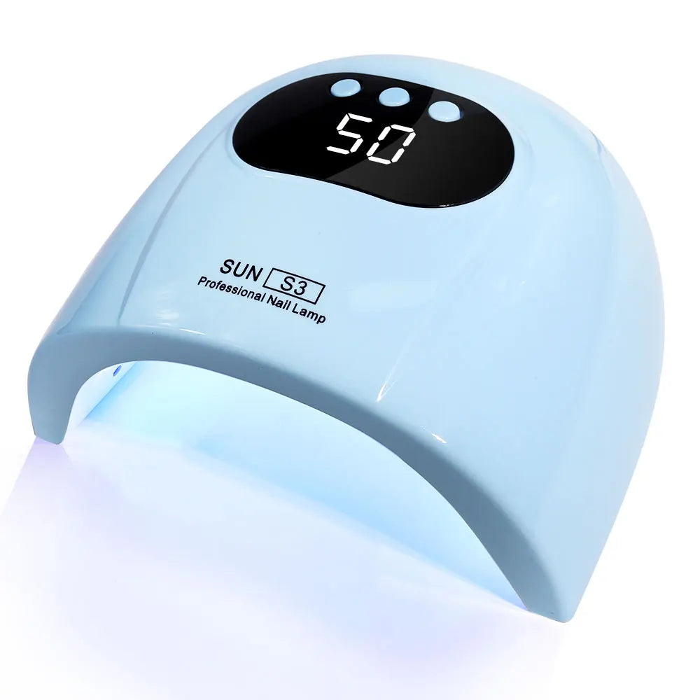 UV LED Nail Lamp Professional Gel Polishing Nail Light 24 LED Nail Art Quick Dryer for Nail Gel Curing Nail Salon Tool