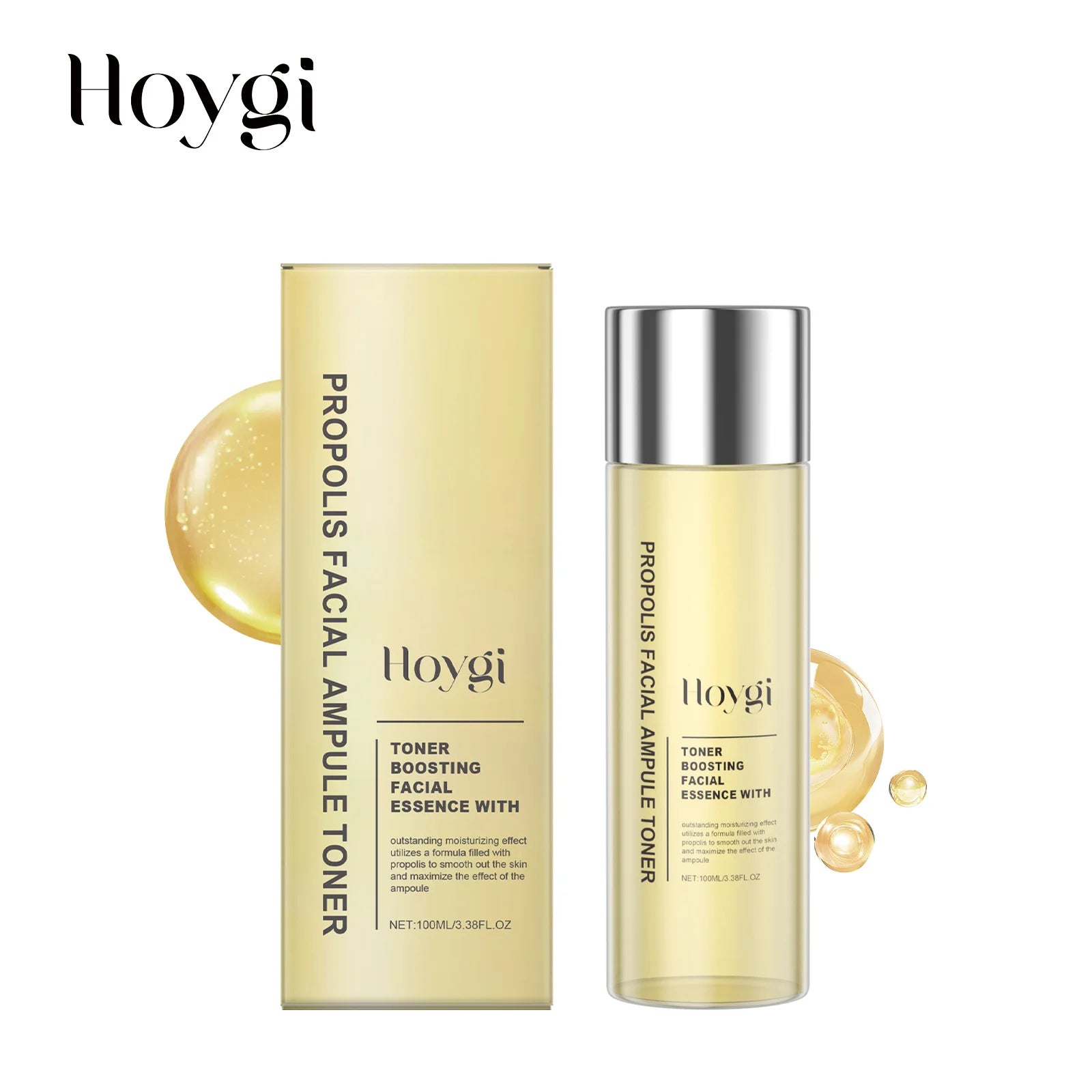 Hoygi Honey Ceramide Toner Hydration Boost Skin Barrier Repair Soothing Fast Absorbing Non-Sticky All Skin Types