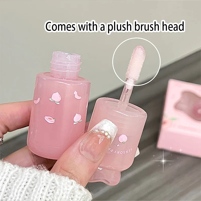 SENSORY PARTY Hydrating & Brightening Lip Mask - Deep Moisture, Lip Wrinkle Reduction, 24-Hour Hydration Lip Oil