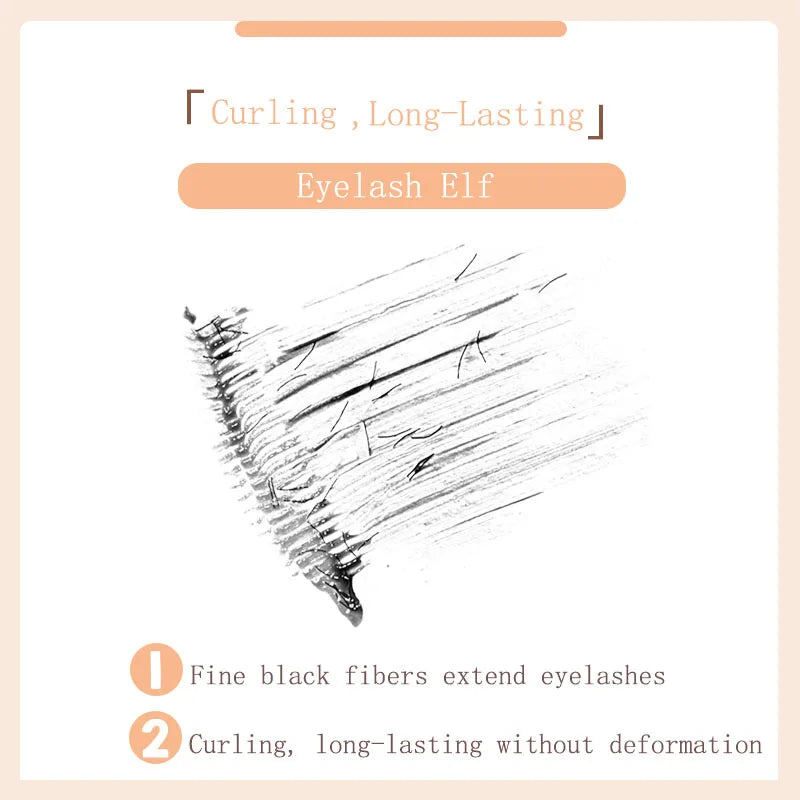 UKISS Eyelash Primer Mascara Eyelashes Base Thick Long-wearing Waterproof Eye Black Brush Beauty Makeup