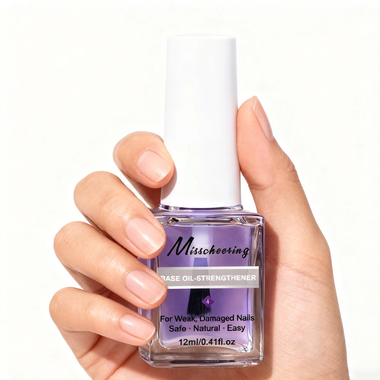 12ml Base Oil Strengthener Restore Hardener Clear Nail Polish Base Coat Fast Dry Strong Repair Nail Art Treatment