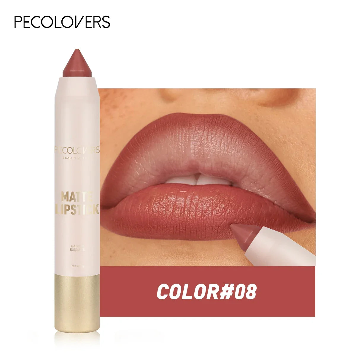 Red Lipstick Waterproof Lasting Plump Lip Glaze Silky Natural Outline Velvet Moisturizing Lip Gloss Makeup Lipliner Pen