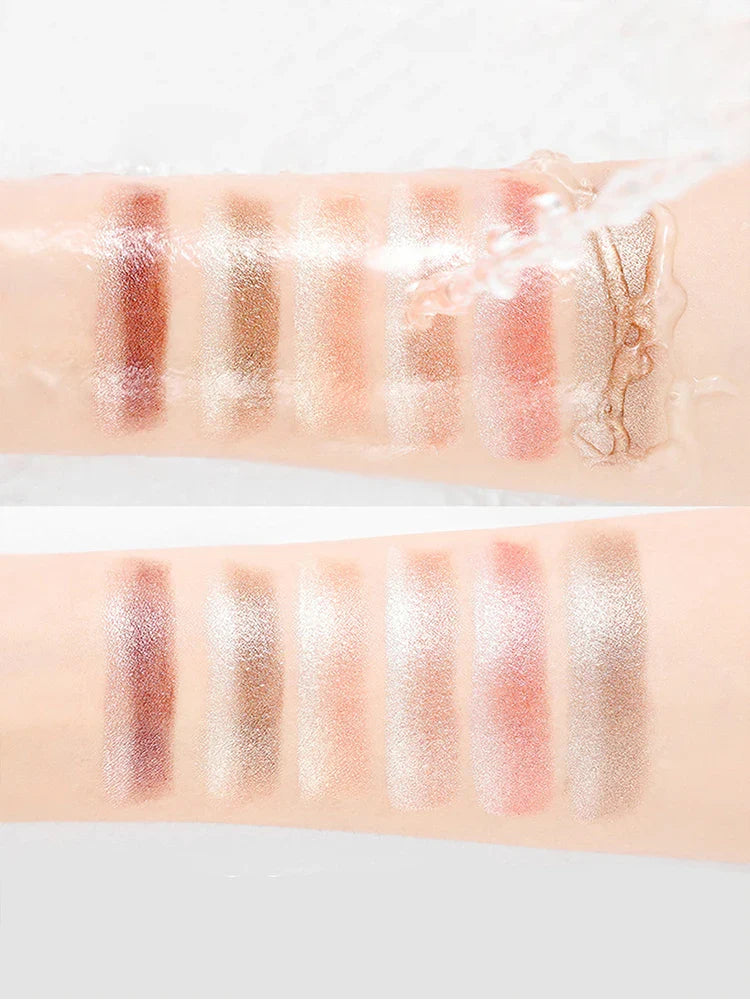 Gradient two-color eye shadow pen waterproof, sweat proof, not easy to smudge, pearlescent, fine shiny, lazy eye shadow s