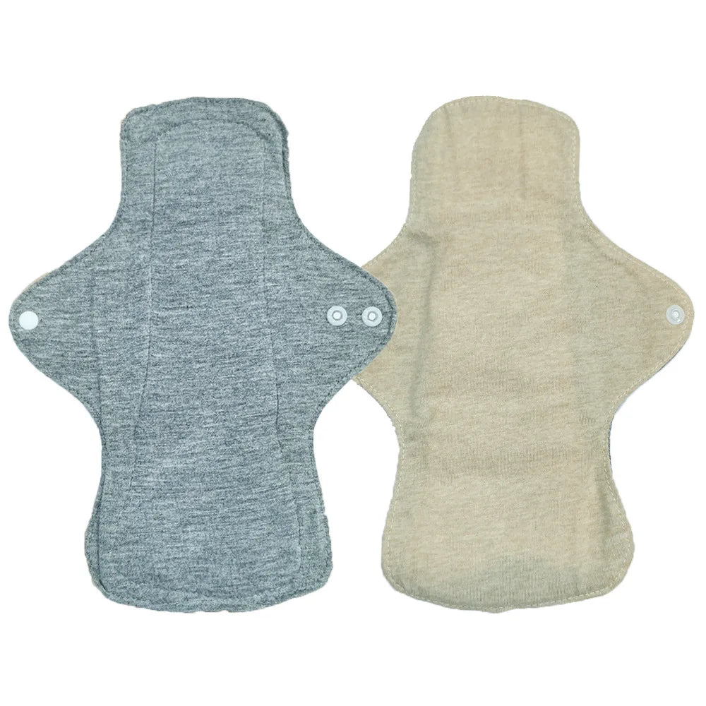 AIO Leak-Proof & Waterproof Washable Incontinence Sanitary Pads Women's Period pads Urine Proof Underwear Pads 2PCS