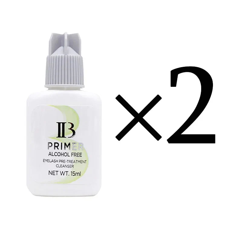 IBeauty Eyelash Primer Coconut Banana Rose Alcohol Free 15ml For False Eyelashes Extension Clear Glue Adhesive Korea Tools
