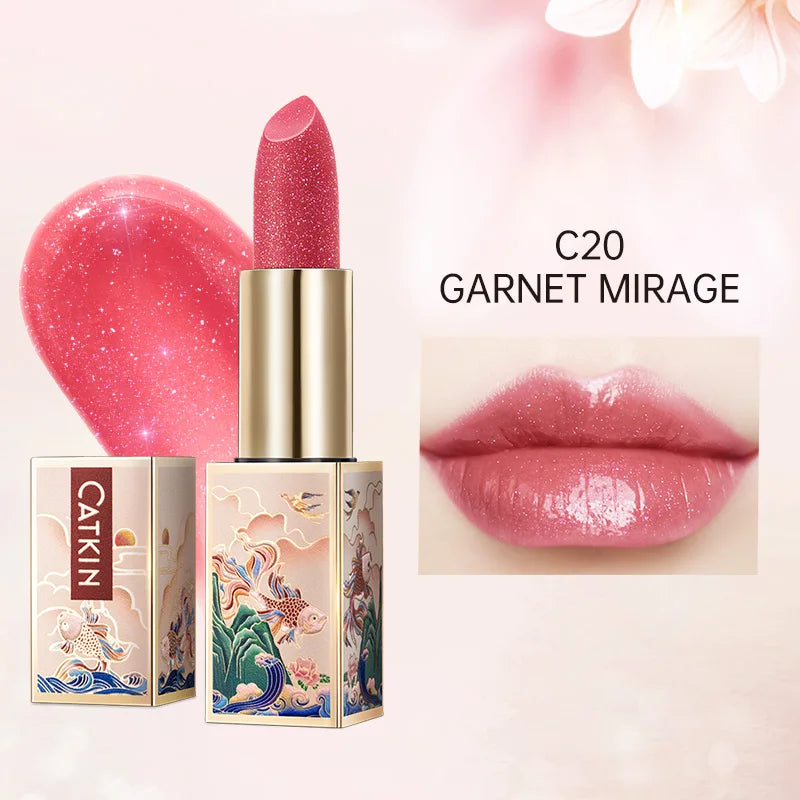 CATKIN Lip Balm – Moisturizing, Repairing Lip Skin, Pink Transparent Soothing Treatment for Soft & Healthy Lips