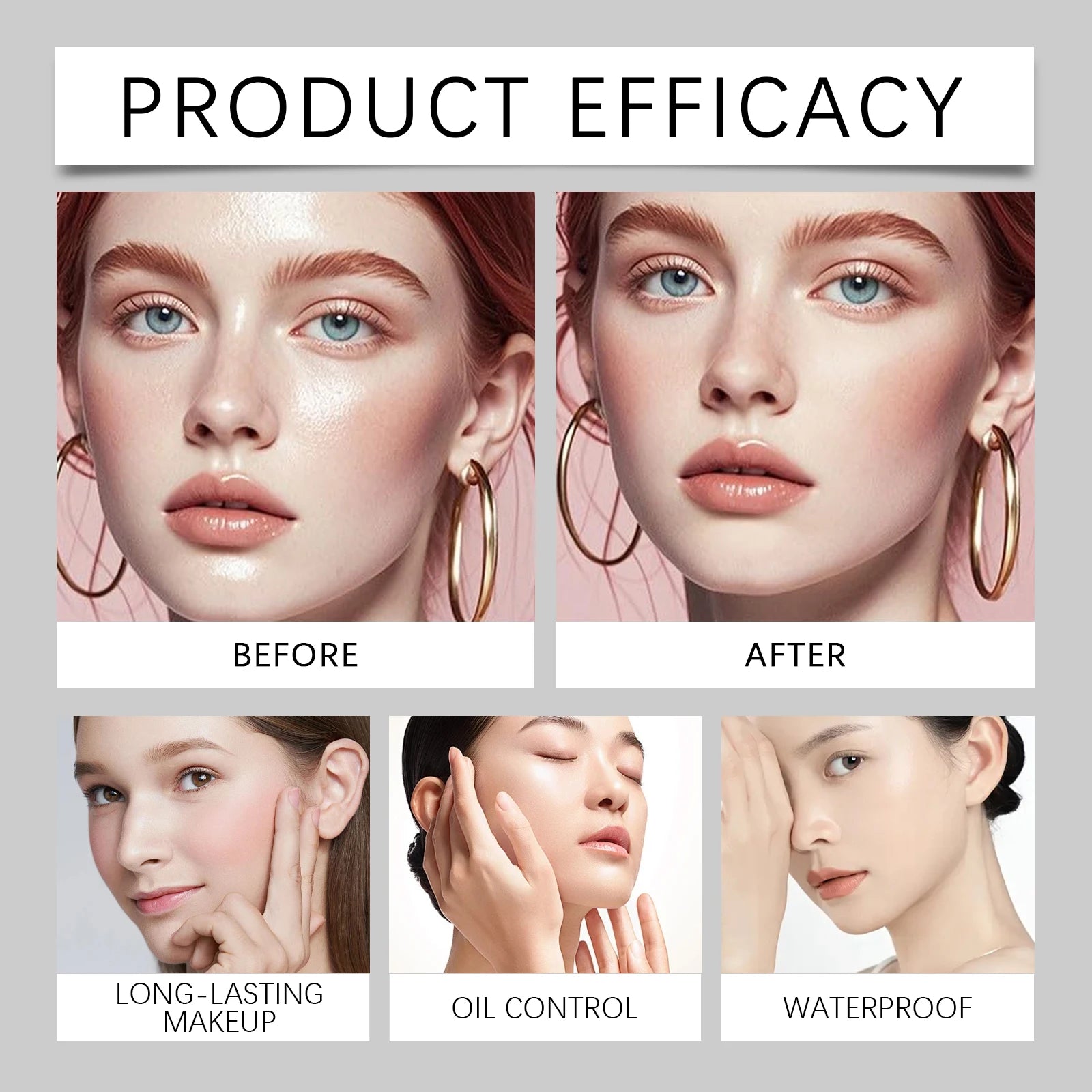 EELHOE 30ml Makeup Setting Spray Lasting Moisturizing Anti-dryness Quick Fixer Natural Finish Refresh Make up Lock for All Skin