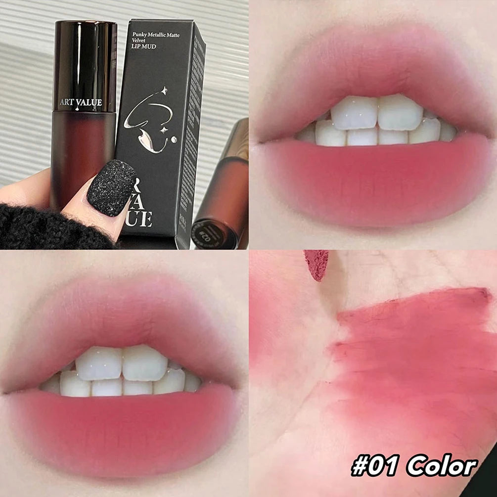 Matte Velvet Liquid Lipstick Lasting Lipgloss Tint Waterproof Sexy Red Orange Lips Makeup For Women Lip Glaze Korean Cosmetics