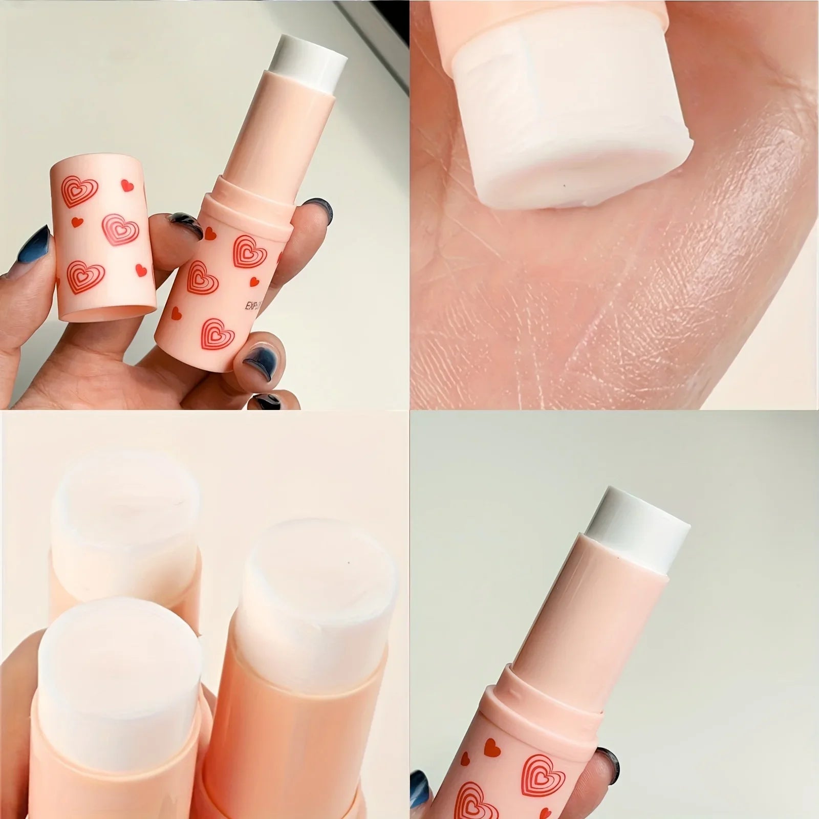 Invisible Pore Cream Moisturizing Facial Matte Prime Cosmetic Invisible Pore Primer Stick Smooth Brighten Face Skin Oil Control