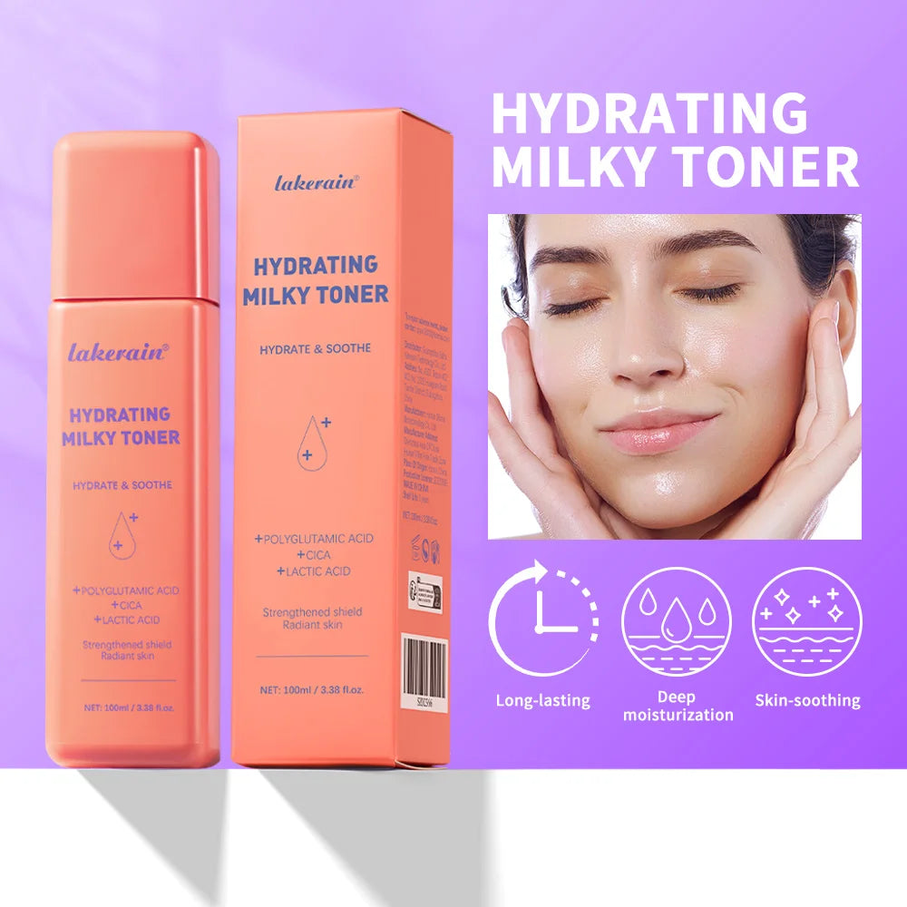Hydrating Milky Toner Ultra Hydrating Toner for Face Soothes Skin Moisture Reduces Redness Barrier Repair Skincare