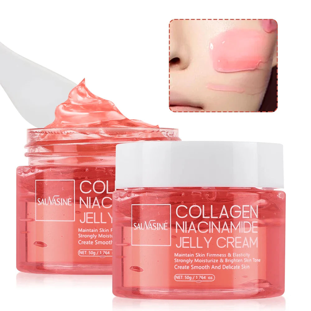 Korean Skin Care 50g Collagen Niacinamide and Hydrolyzed Collagen Lasting Moisturizing Deeply Hydrates Night Care Mask Cream