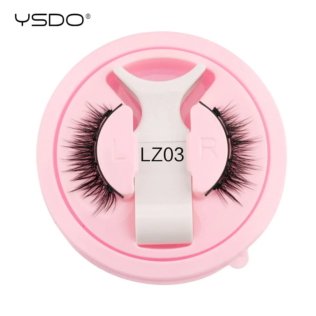 YSDO Magnetic Eyelashes Reusable Winged Magnetic 3D Mink lashes Long-Lasting No Glue Needed False Eyelashes with Tweezer Makeup