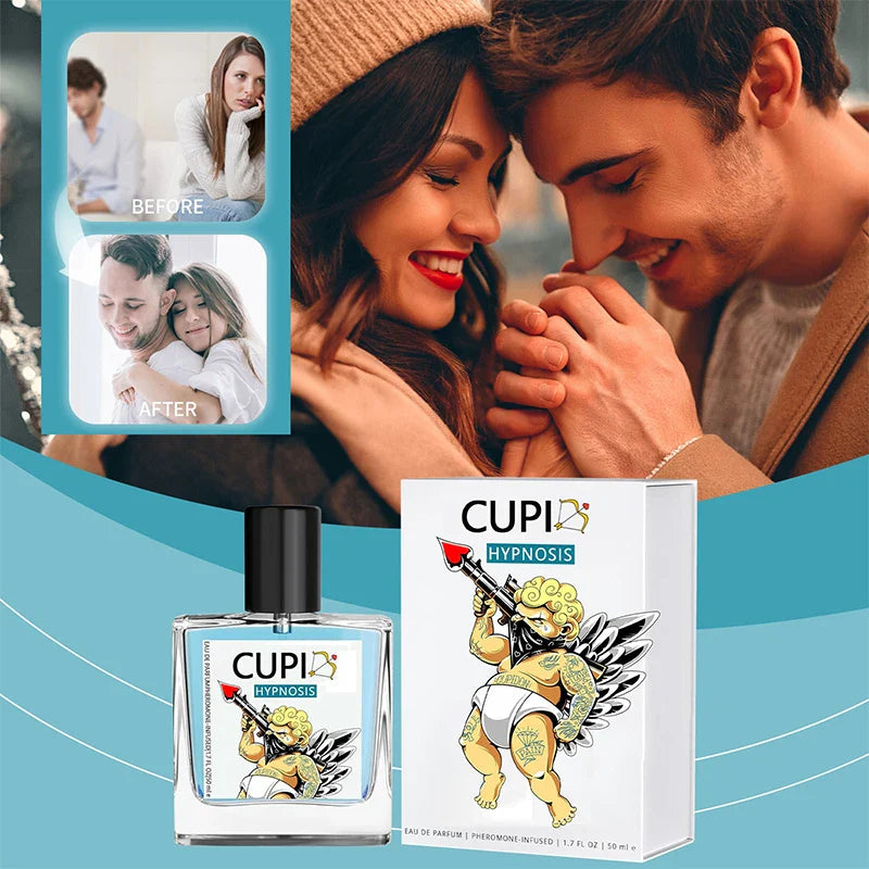 Cupid Hypnosis Cologne Perfume Pheromone Fragrance Spray of Man to Attract Women Flirting Scent Female Dating Angel Body Mist