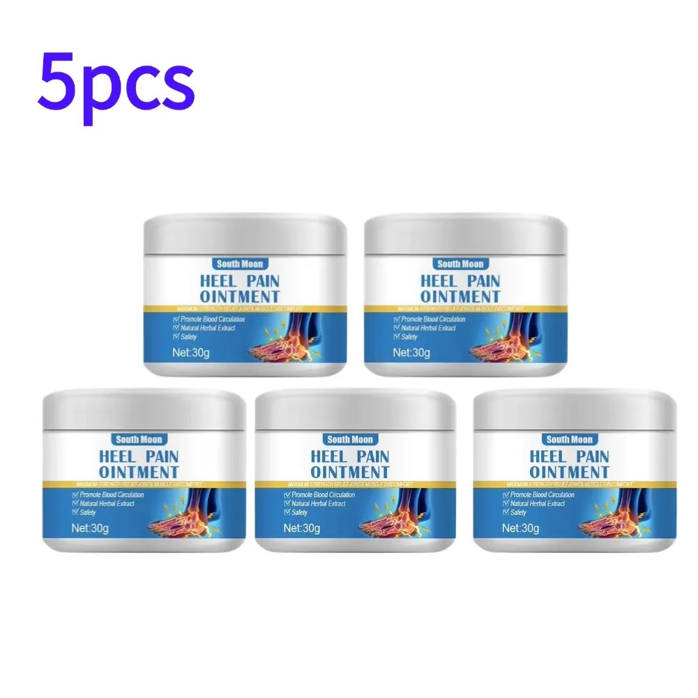 10/5/3/2/1pcs Heel Pain Ointment Natural Herbal Therapy Relief Achilles Tendonitis Heel Pain Cream Ankle Sprain Bone Ache Cream
