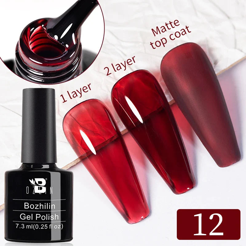 AWStorG 15ML Super Top Coat  Function Gel No Wipe Matte Top Gel Transparent Soak Off  UV LED NailArt Manicure Gel Varnish Primer