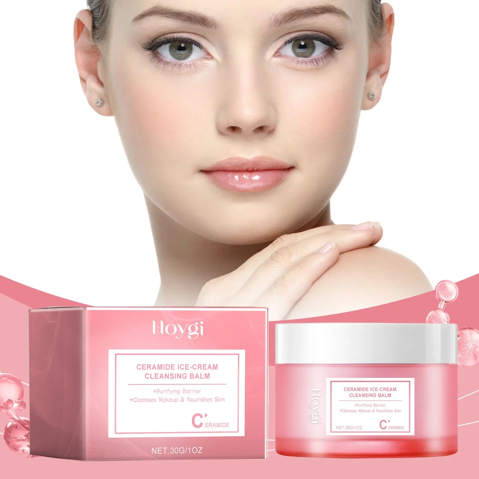 Makeup Remover Eyes Lips Makeup Removal Unirritating Deep Cleansing Skin Refreshing Moisturize Mild Gentle Makeup Cleaning Cream