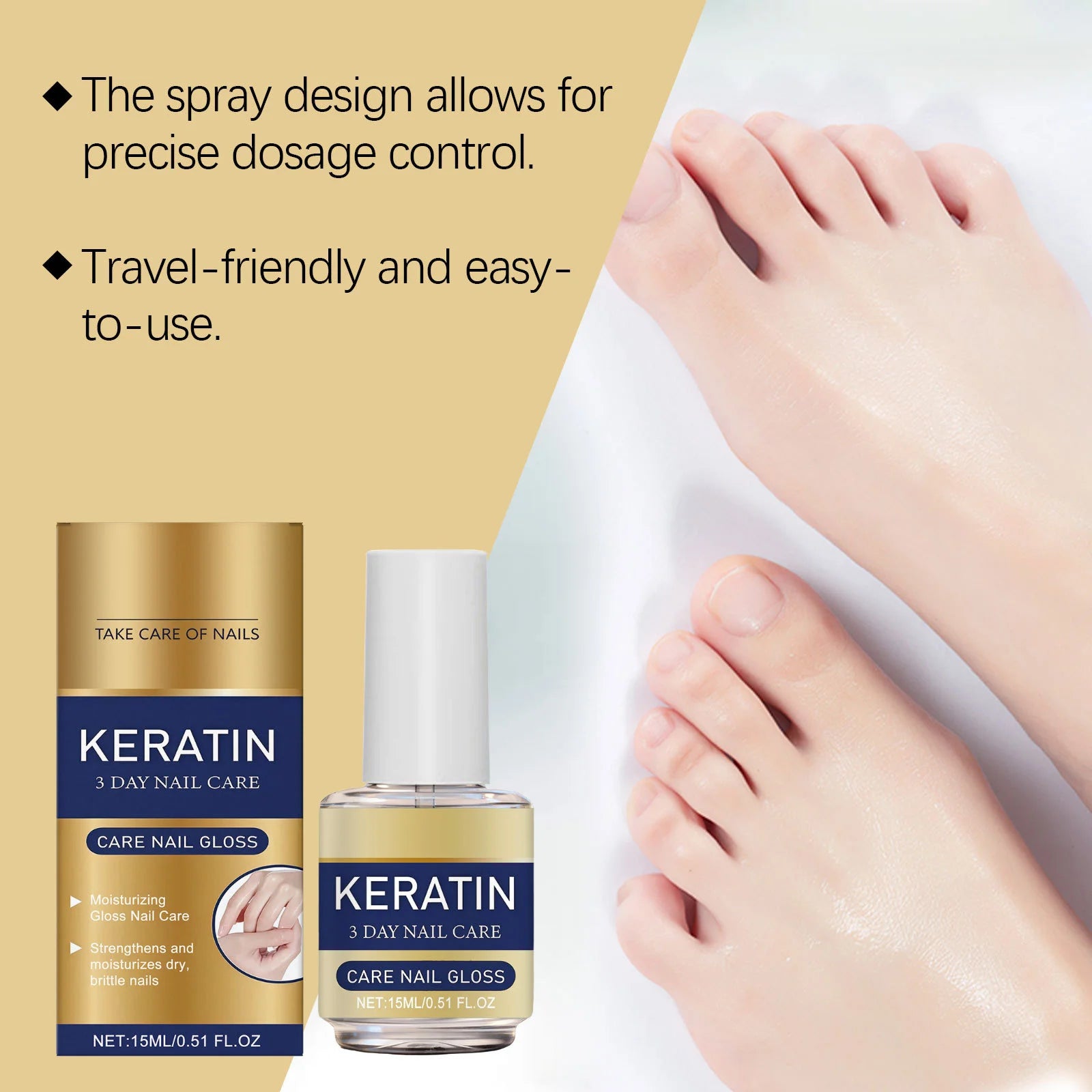 Nourishing Nail Oil Strengthen Repairing Smoothing Restore Gloss Fungus Treatment Improve Yellowing Anti-Dryness Nail Growth Oil