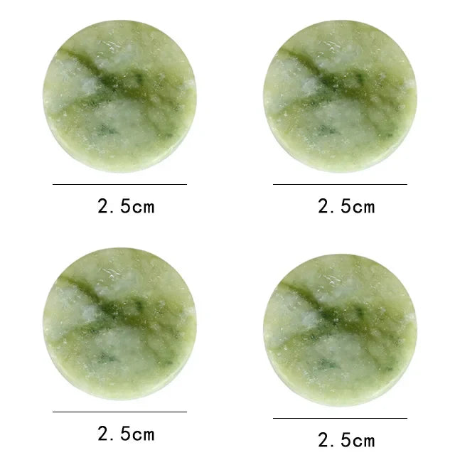 Acrylic Jade Stone Eyelash Extension Plate Tray Grafting Lashes Holder Glue Pallet Board Stand Pad Makeup Tools