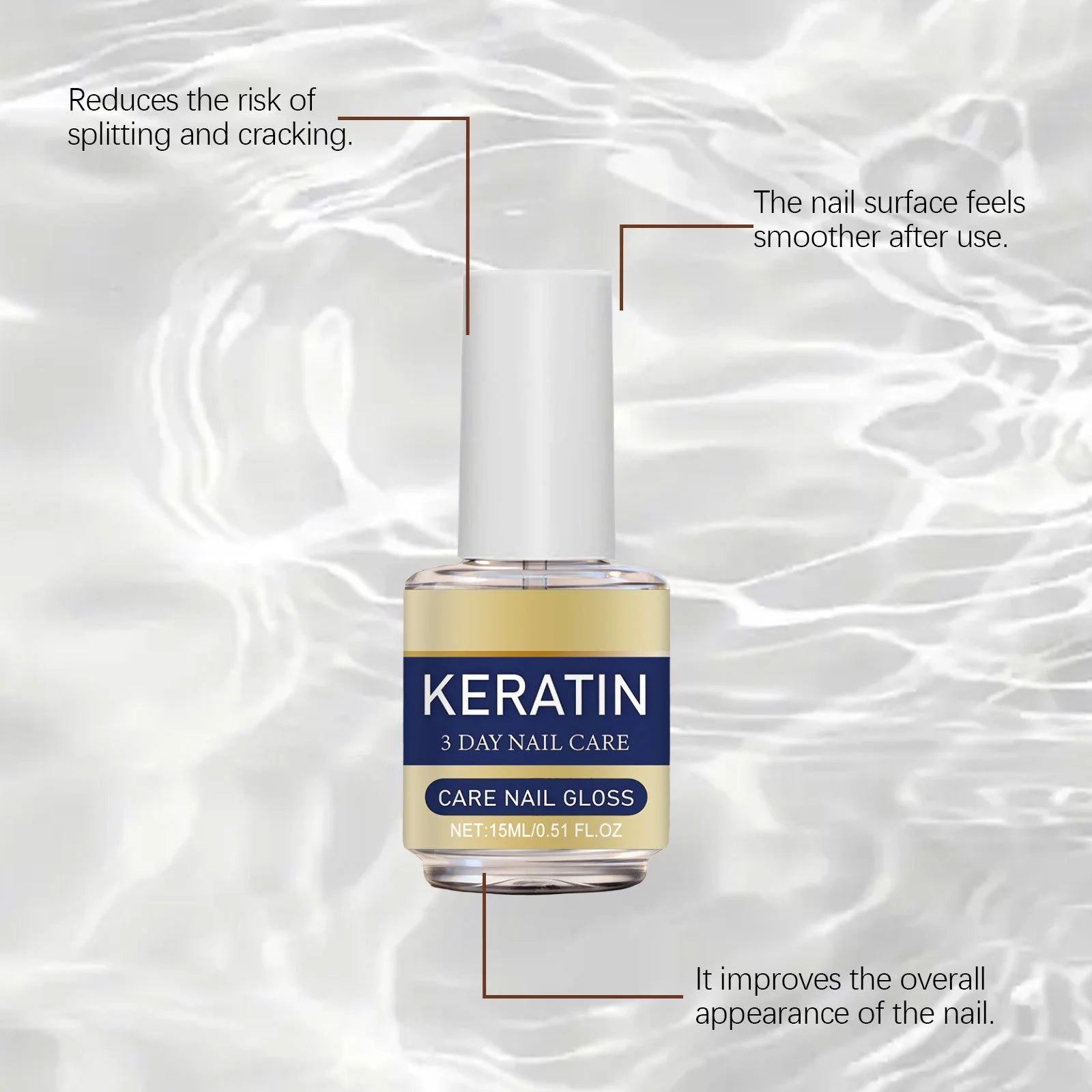 Nourishing Nail Oil Strengthen Repairing Smoothing Restore Gloss Fungus Treatment Improve Yellowing Anti-Dryness Nail Growth Oil