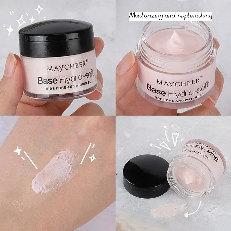 15ml Smoothing Cream Foundation Cream Fade Wrinkles Moisturizing Hydrating Invisible Pores Facial Primer Makeup Cosmetics Tools