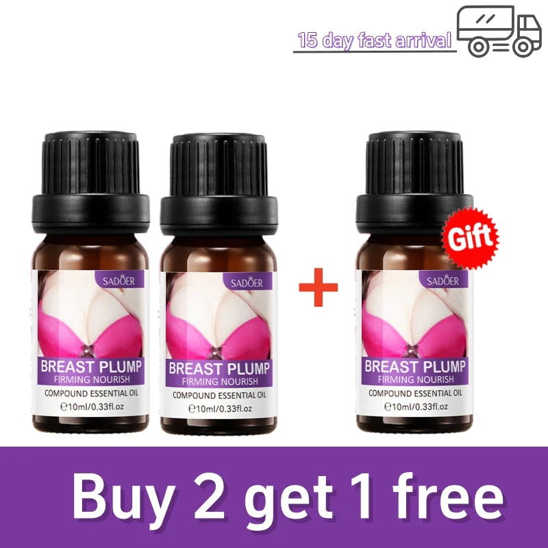 Breast Enlargement Essential Oil Boobs Enhancement Cream Bust Enlarging Bigger Chest Massage Lift Firming Up Size Bust Body Care