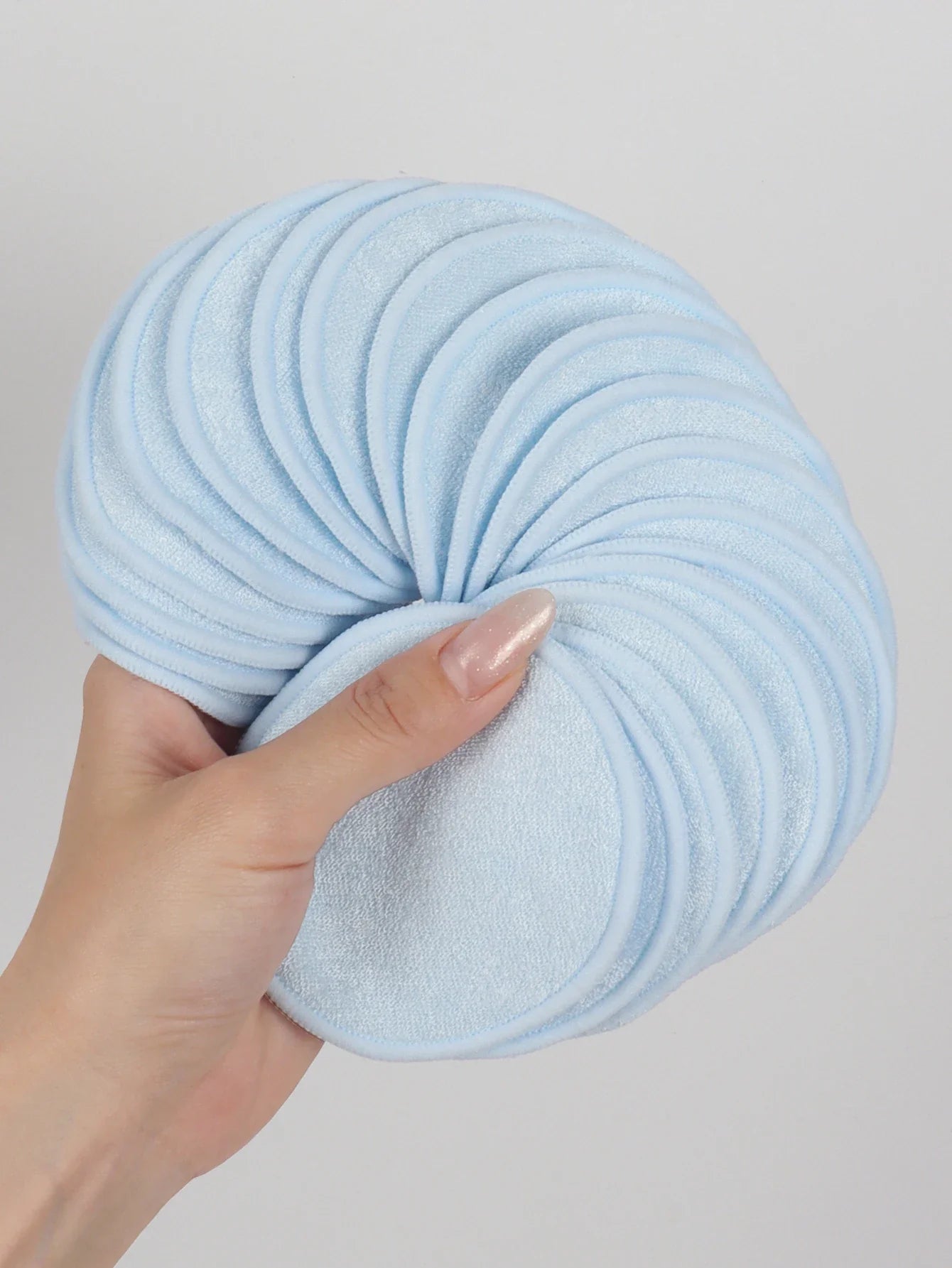 5/10/20Pack Reusable Makeup Remover Pads Washable Face Cleansing Puff Cloth Clean Sponge Liquid Cream Tools Cosmetic Remover