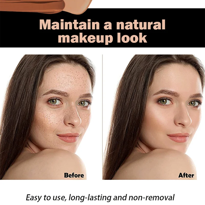 Six-Color Hose Concealer, a Kind of Facial Repair Nourishing Liquid Foundation That Can Cover Dark Circles