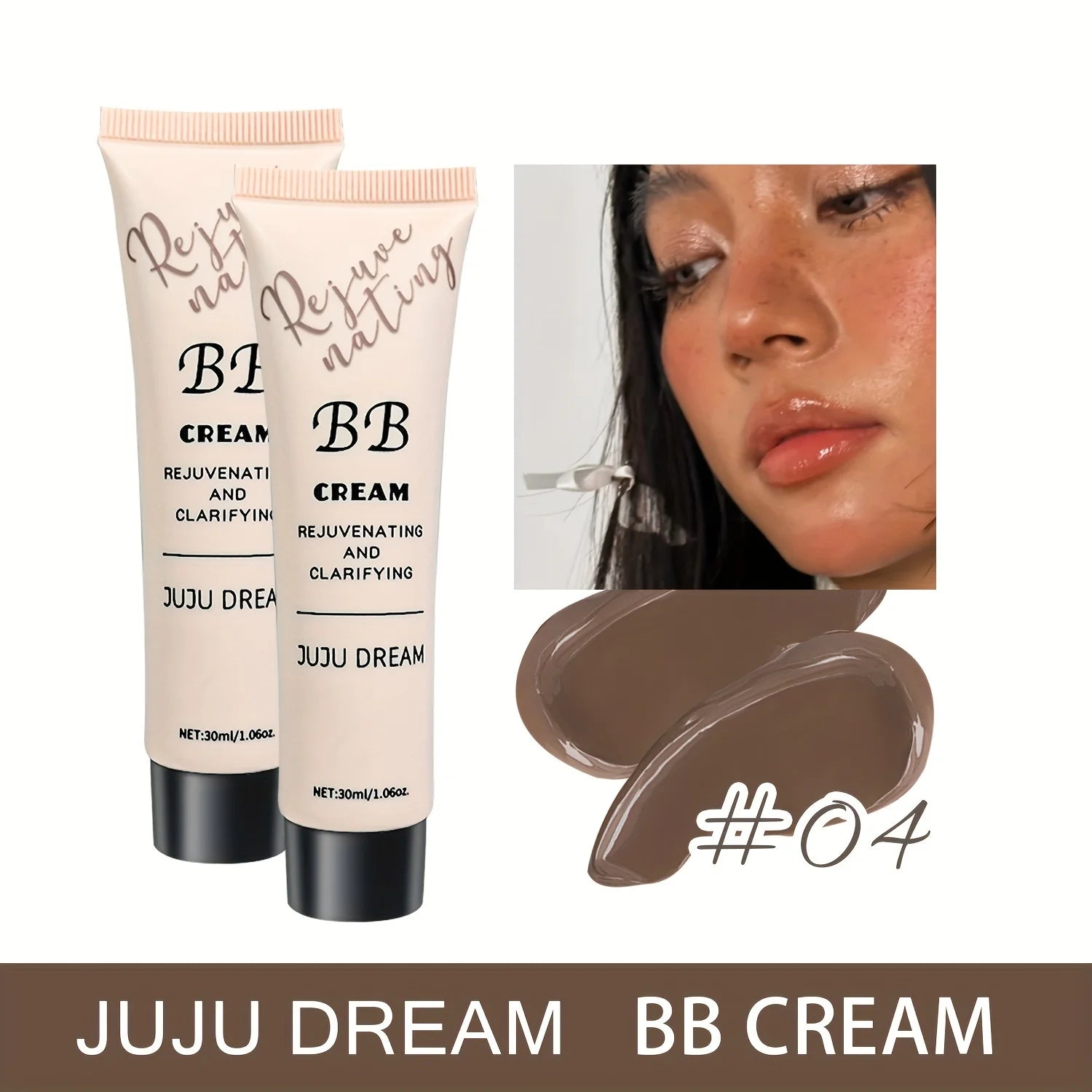 Natural Concealer BB Cream, moisturizing and nourishing, Korean natural translucent primer, long-lasting for all skin types