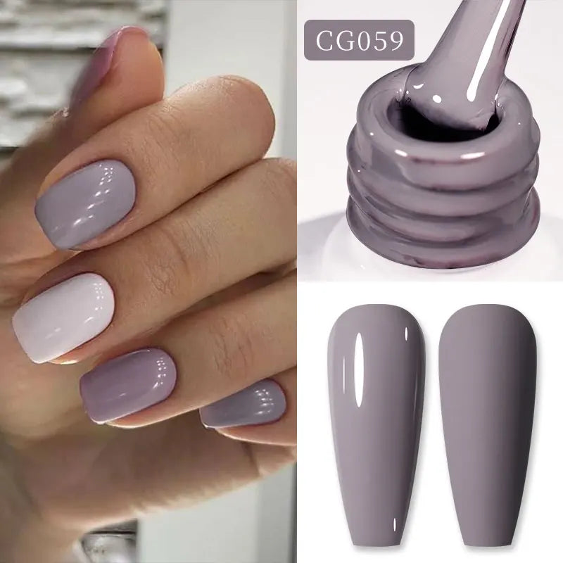 BORN PRETTY Black White Colors Gel Nail Polish 10ml Soak Off UV LED Gel Nail Art DIY Design Semi Permanent Varnishes Manciure