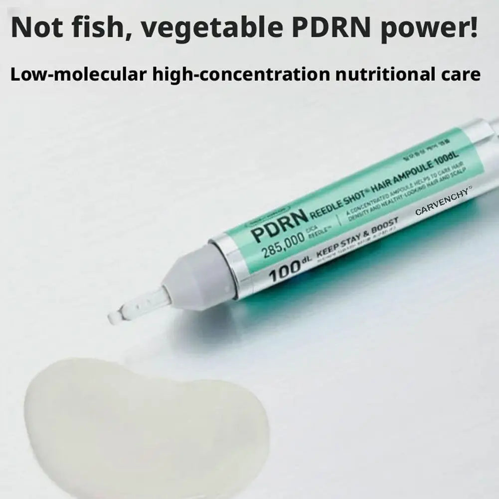 Salmon Collagen Hair Serum Spray 15ml PDRN Reedle Shot Ampoule Repairs Split Ends Frizzy Hair Nourishing Leave-in Conditioner