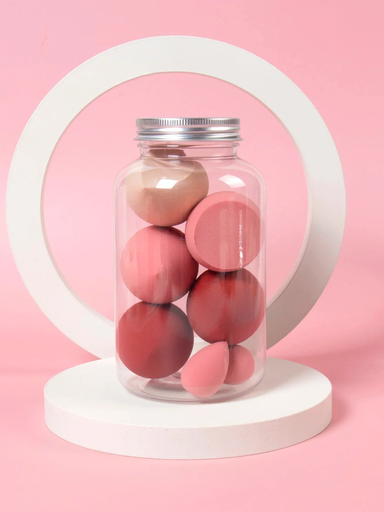 7 件套 Makeup Sponge Cosmetic Puff Foundation Sponges Blender Beauty Egg Powder Puffs Make up Accessories Women Makeup Tools