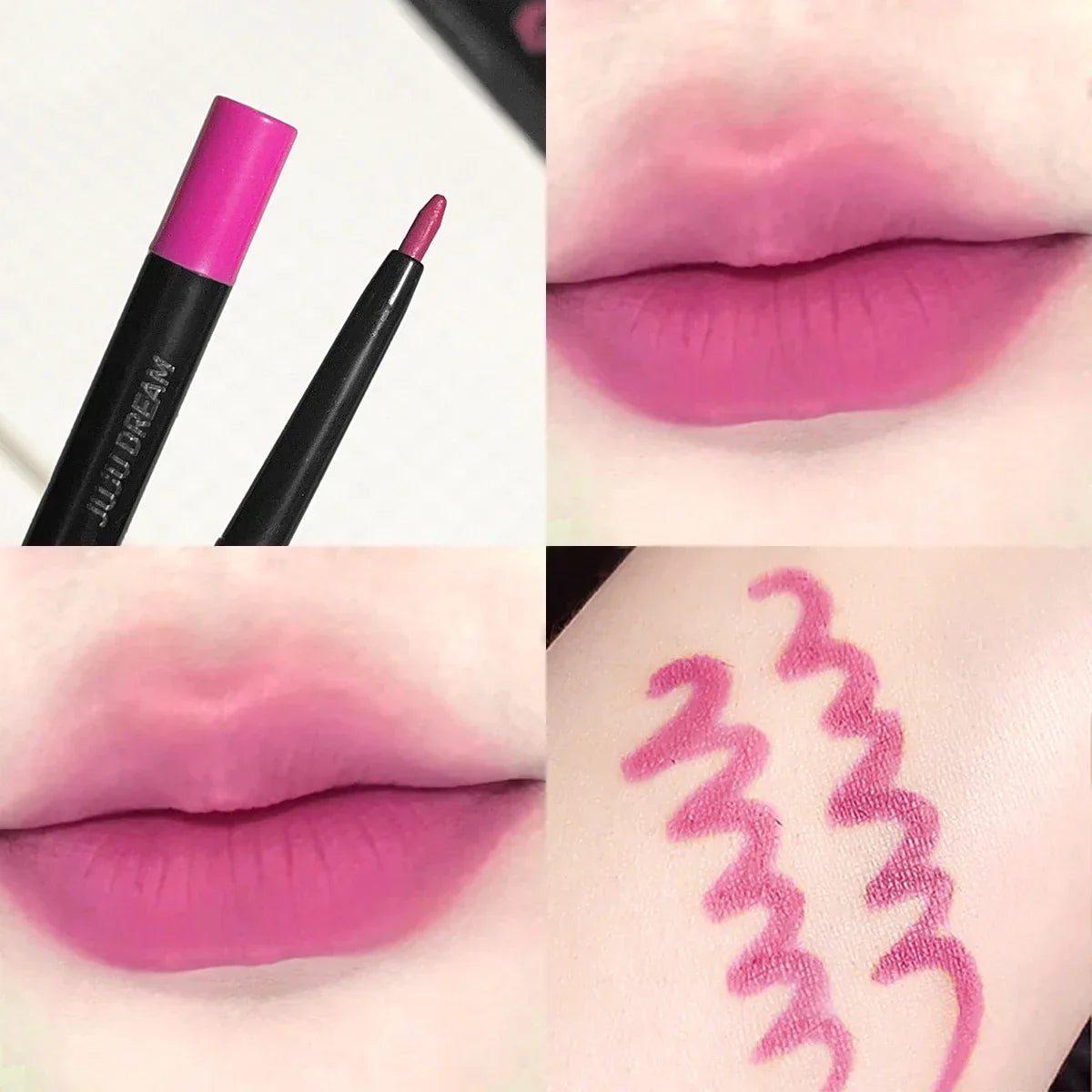 Lip liner, lip brush, lip pencil, one-piece outline, three-dimensional full lip shape, long-lasting and easy to color