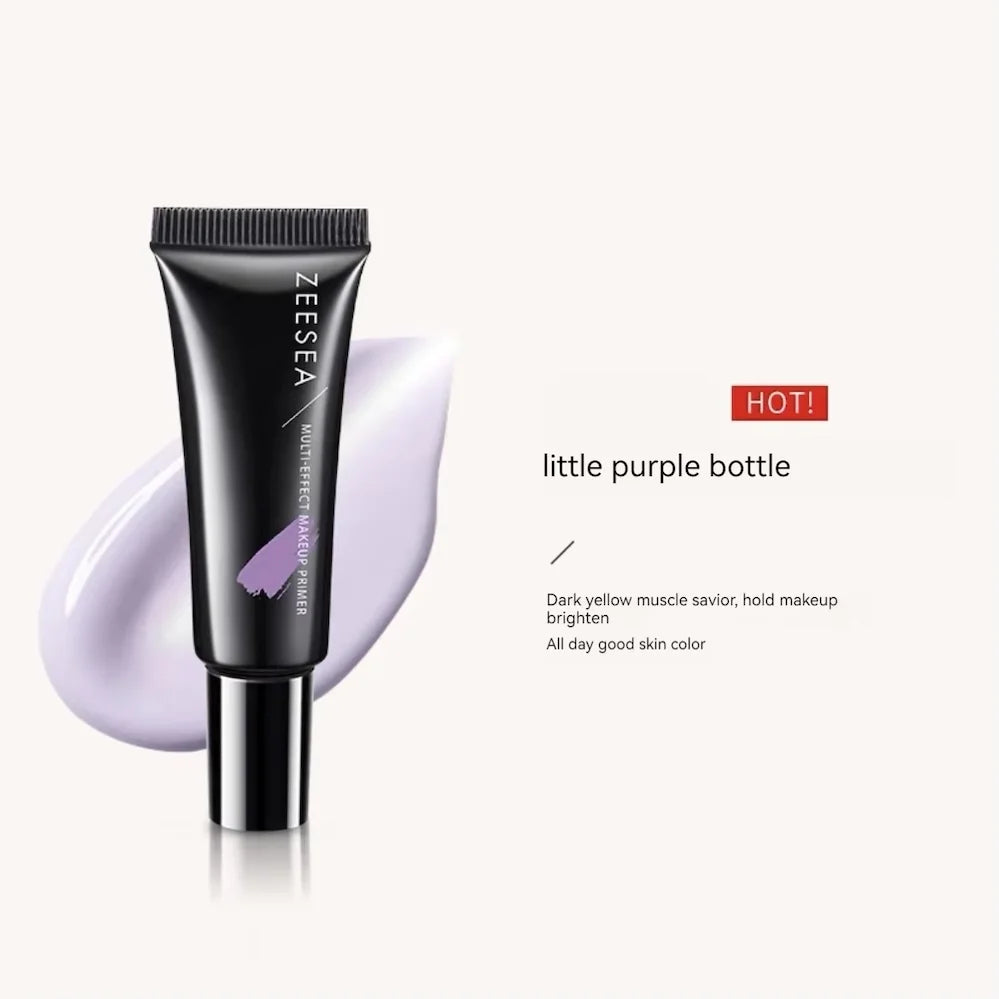 ZEESEA 3in1 Primer Concealer BB Cream Makeup Base Natural Liquid Foundation  Longlasting Invisible Pores Whitening Grooming