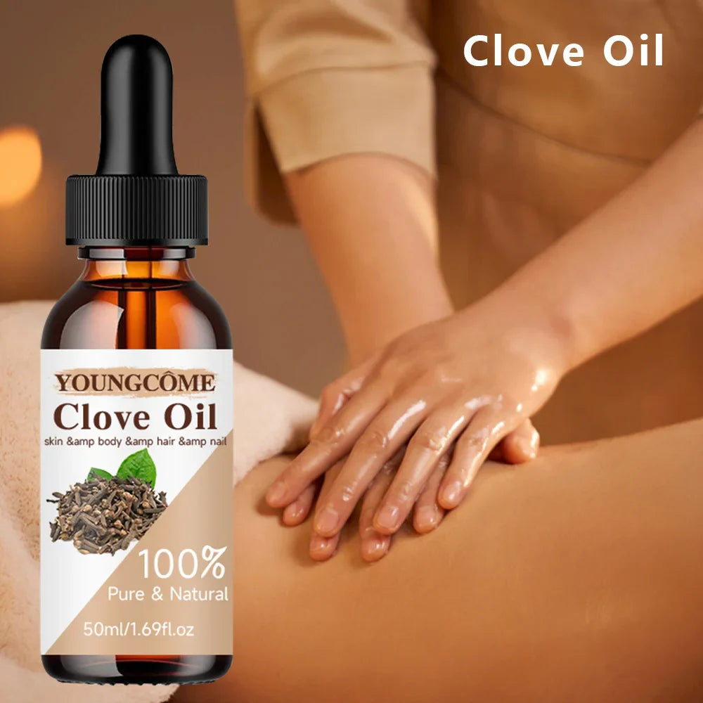 Clove essential oil helps keep skin hydrated and improves skin elasticity shine facial care Moisturizing Repair Anti-aging