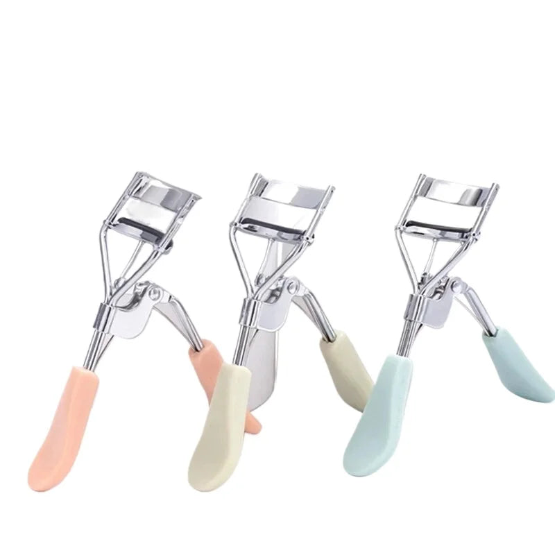1pc Portable Eyelash Curler Black Stainless Steel Eyelash Curler Lasting Shaping Suitable for Female Eyelash Lifting Eye-Eyelash