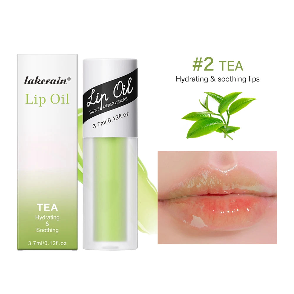 Korean Lip Oil Appleberry Lip Stain Gift Long-Lasting Moisturizing Plumping Revitalizing for Dry Lips No Peel Off Lip Tint