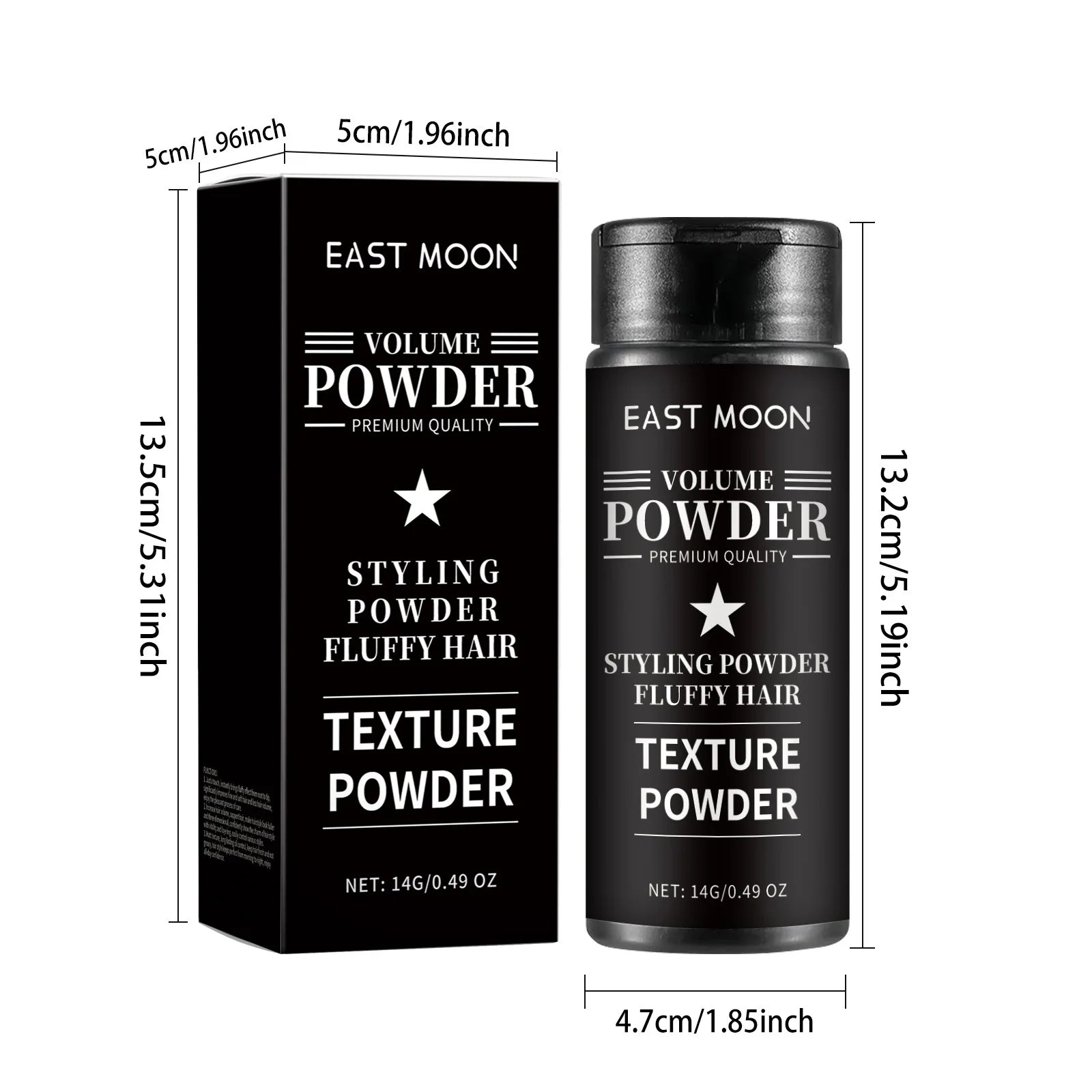 Hair Texturizer Volume Powder Long Lasting Keeping Hair Soft Fluffy All Day No Mess Dust It for Hair Styling Powder Hair Styling