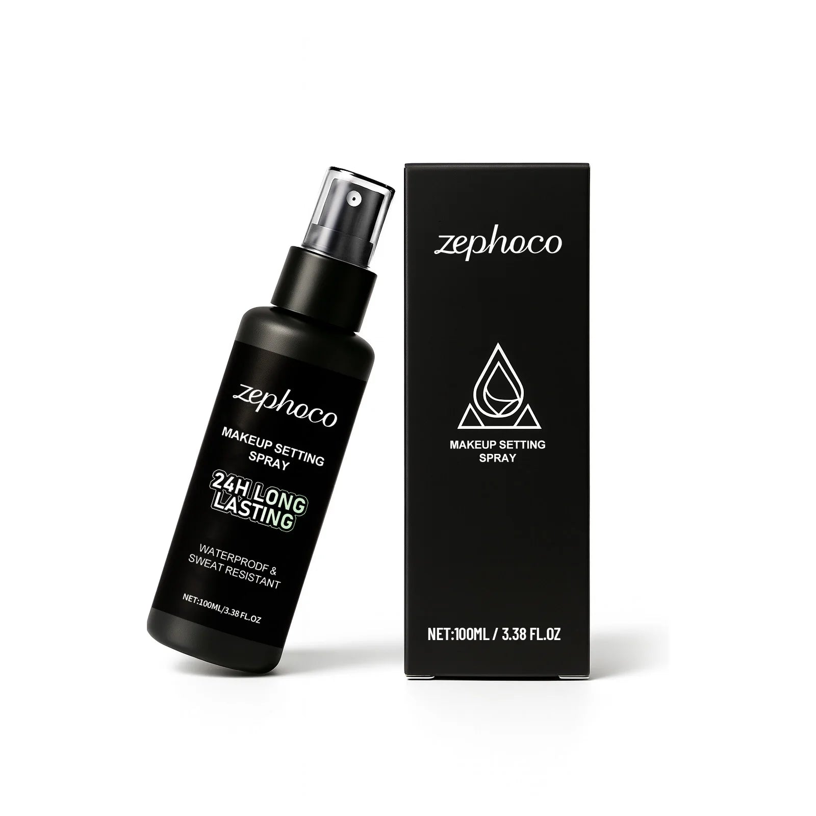 Makeup Setting Spray Hyaluronic Acid Moisturizing Waterprodf Sweat Resistant Fast Drying Lightweight 24h Longlasting Fixing Mist