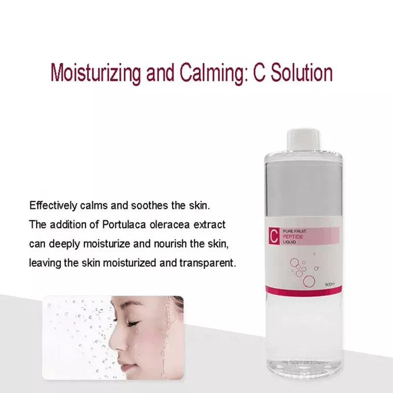 Aqua Peeling Solution Facial Serum for Dermabrasion Beauty Care Machine for Deep Clean Exfoliate Moisturize Repair and Soothe
