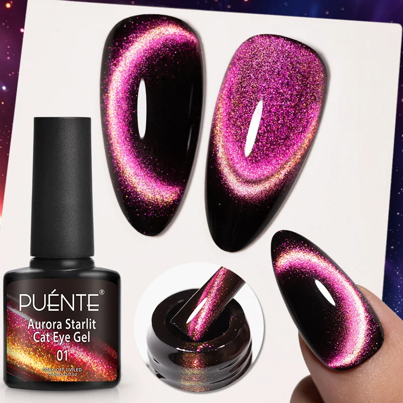 PUENTE 15ML Vitamin E Base Coat Gel Nail Polish For Soft Thin Breaking Nails Strengthen Soak Off UV Gel Varnish For Nail Care