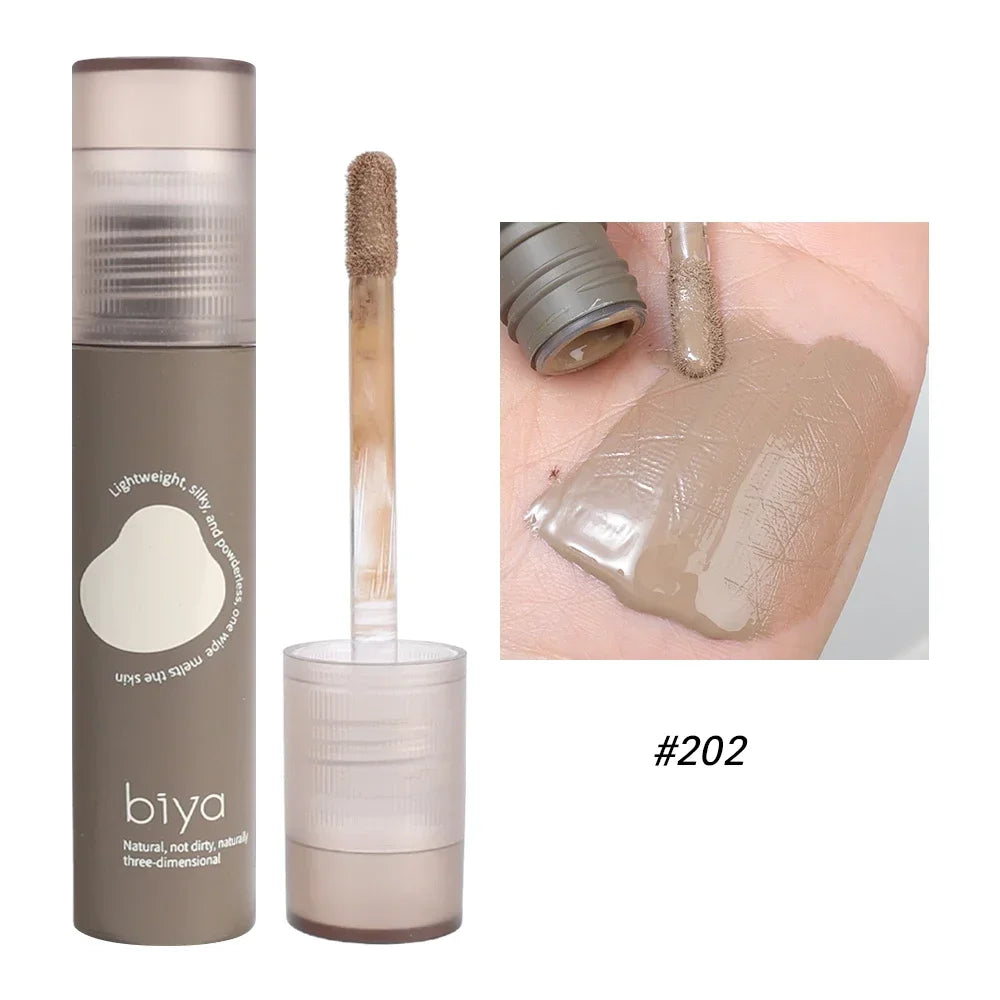 Matte Liquid Concealer Contouring Stick Skin Brighten Face Bronzer Contour Highlighter Grey Brown Woman V-face Shaping Cosmetics
